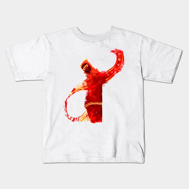 Journey Art Kids T-Shirt by Iliyanamarble